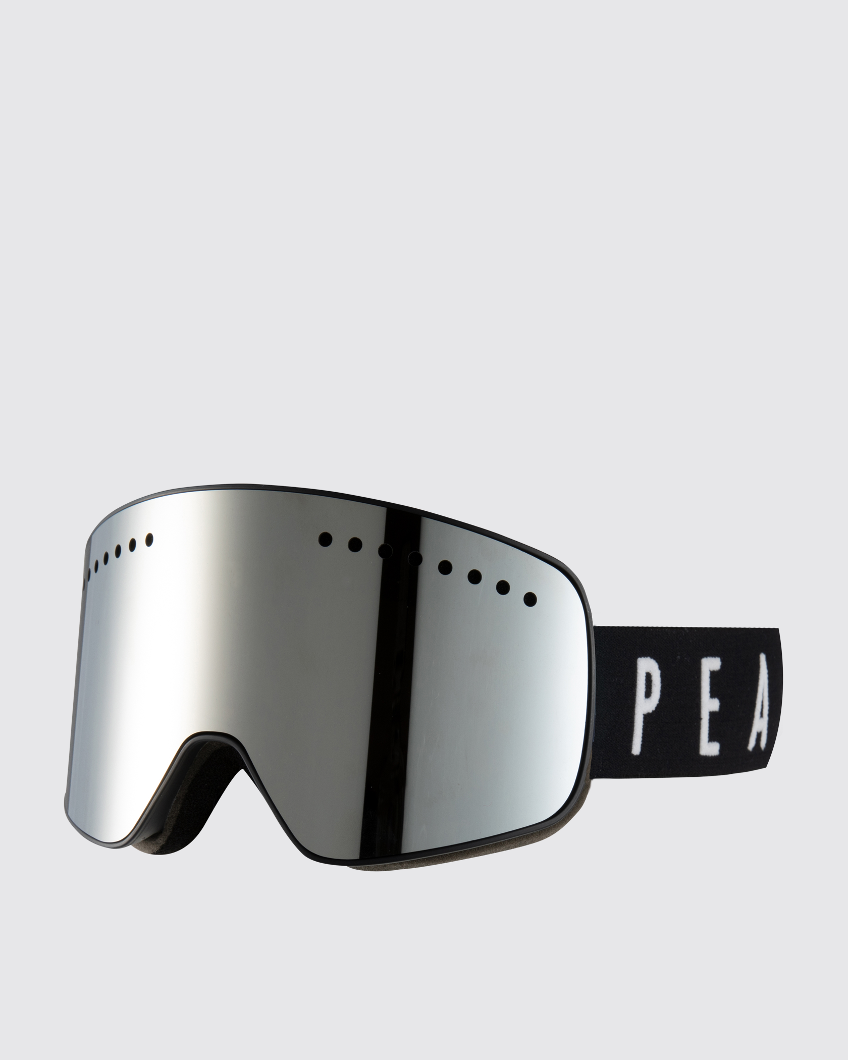 Peaksunion Everest Ski Goggle, Silver Lens, Lateral