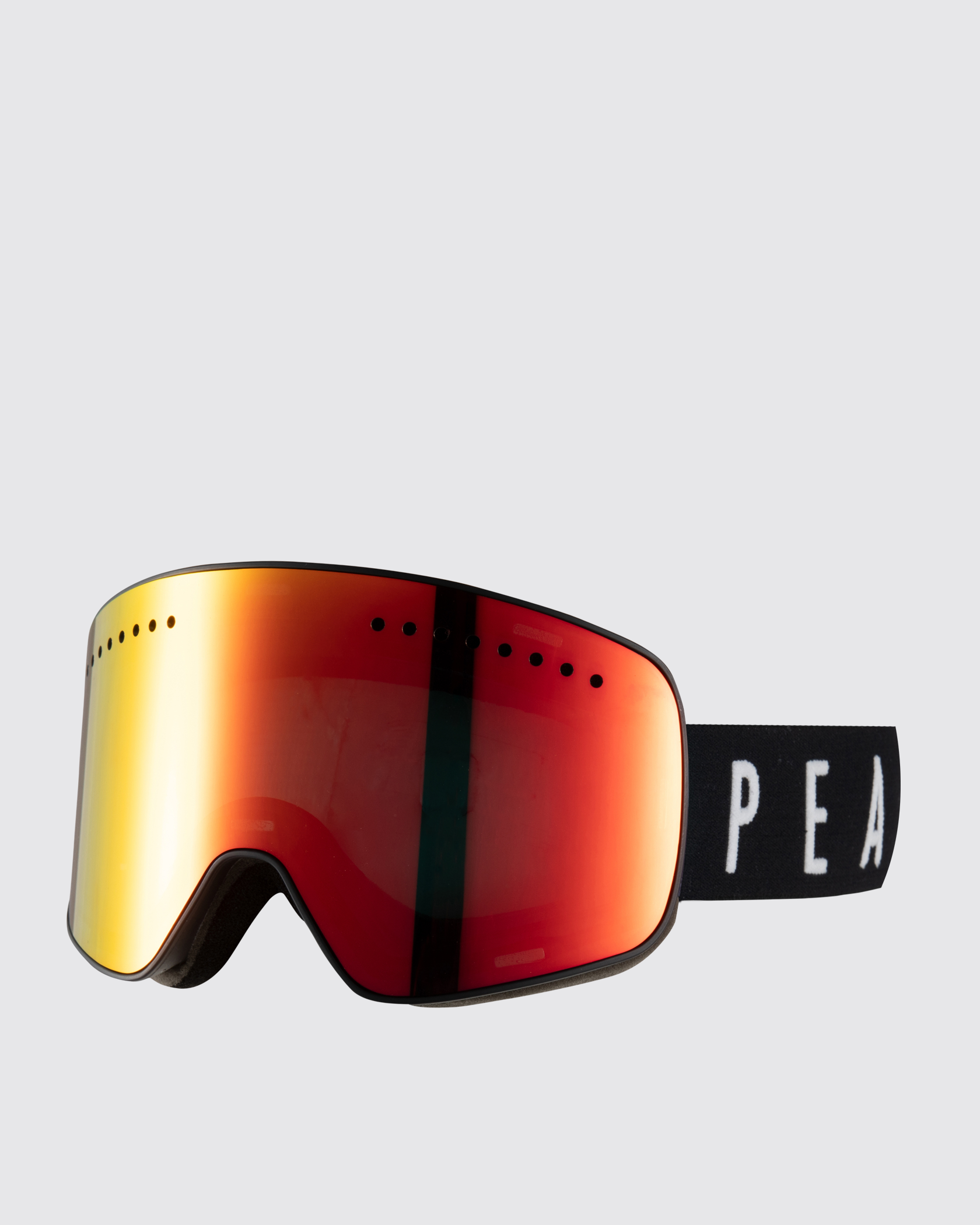 Peaksunion Everest Ski Goggle, Red Lens, Lateral