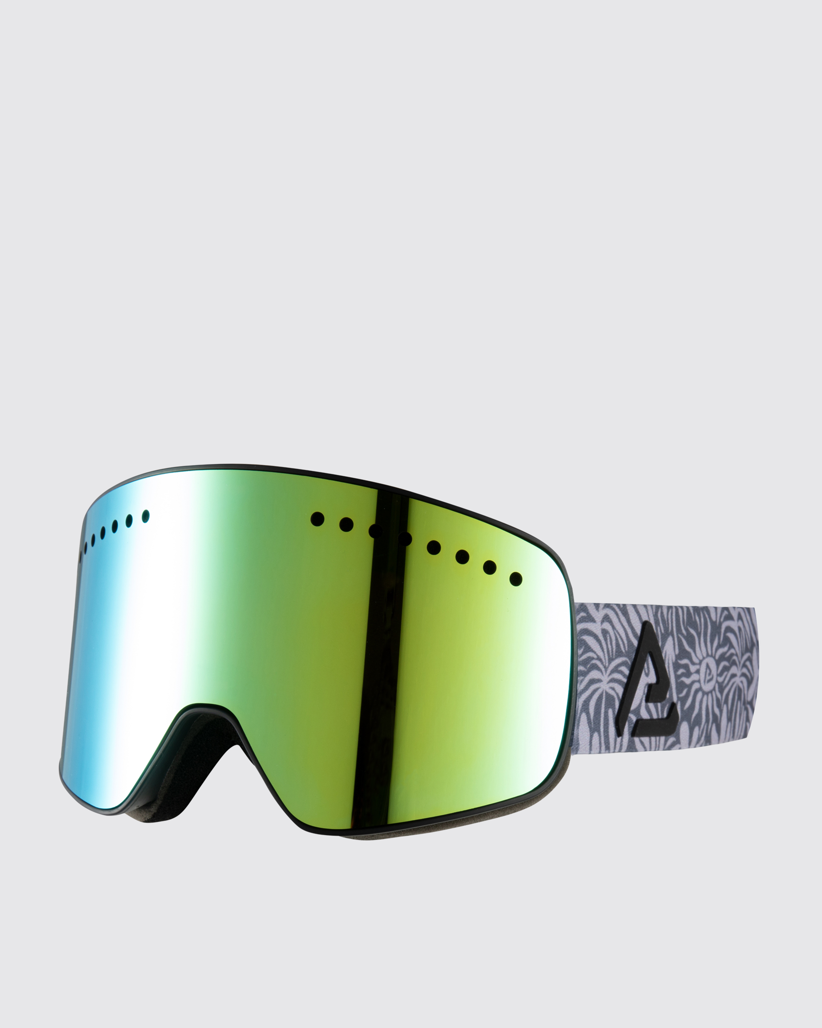 Peaksunion Batura Ski Goggle, Green Lens, Lateral